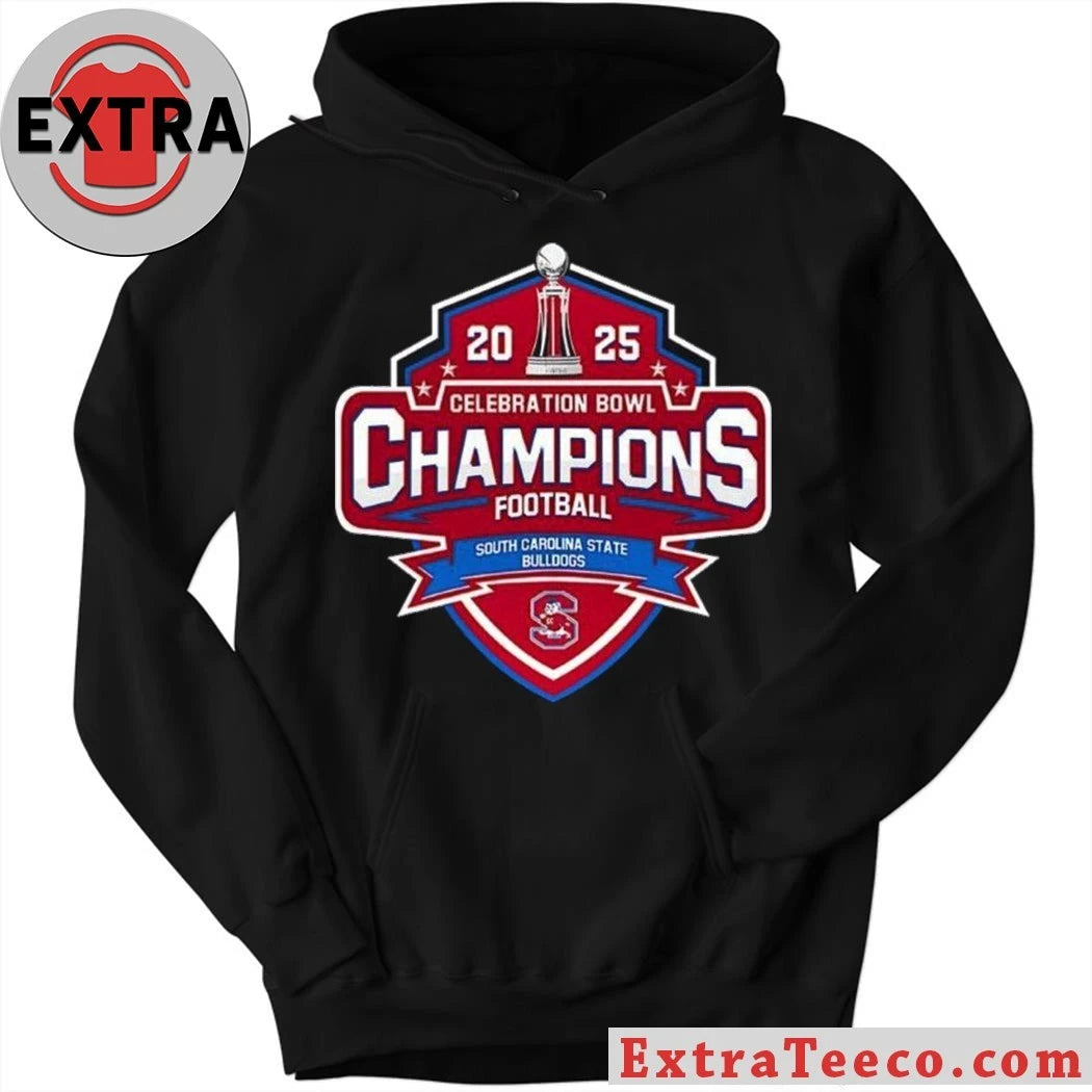 South Carolina State Bulldogs 2025 Celebration Bowl Champions South Carolina State defeated Prairie View A&amp;M T-Shirt