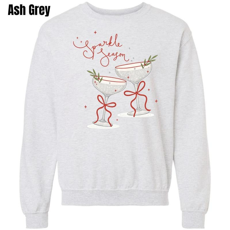 Sparkle Cocktail Season Sweatshirt 'PFNLB' T-Shirts, Hoodie | PodTeesHub.com