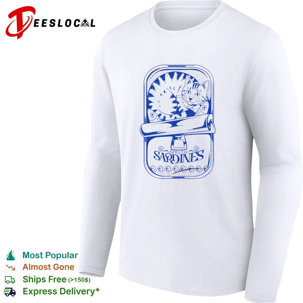Special Sardines Cat and Fish Shirt