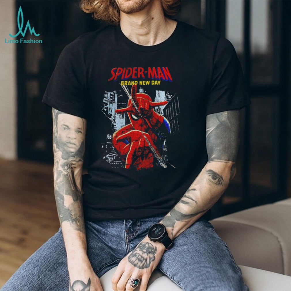 Spider Man Brand New Day Marvel Comic Superhero shirt