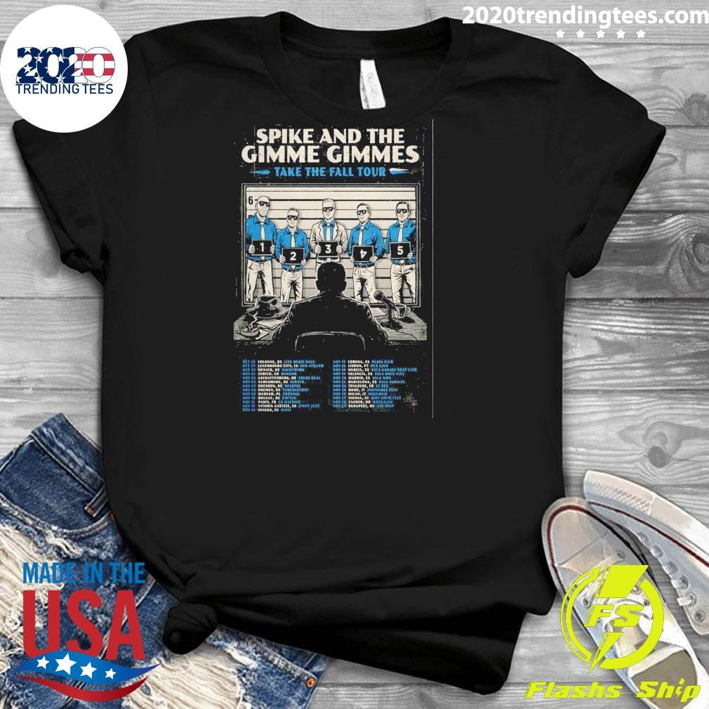 Spike And The Gimme Gimmes Take The Fall Tour 2026 Shirt