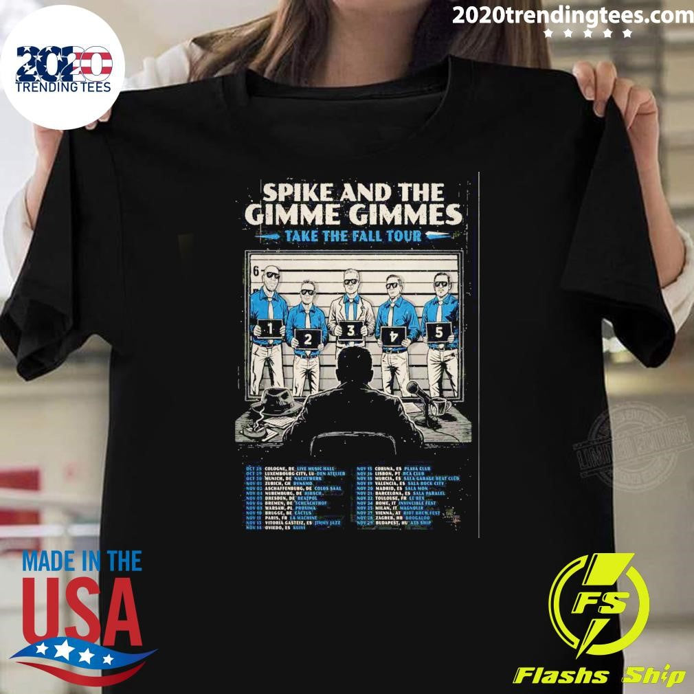 Spike And The Gimme Gimmes Take The Fall Tour 2026 Shirt