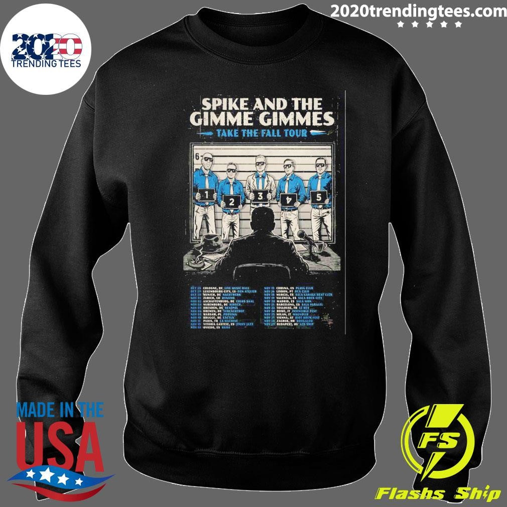 Spike And The Gimme Gimmes Take The Fall Tour 2026 Shirt