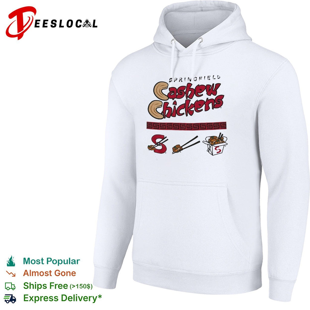 Springfield Cashew Chickens S Logo Chopsticks Takeout Box Food shirt