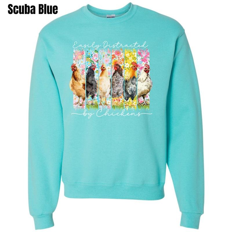 Springtime Chickens Sweatshirt 'BFNLB' T-Shirts, Hoodie | PodTeesHub.com