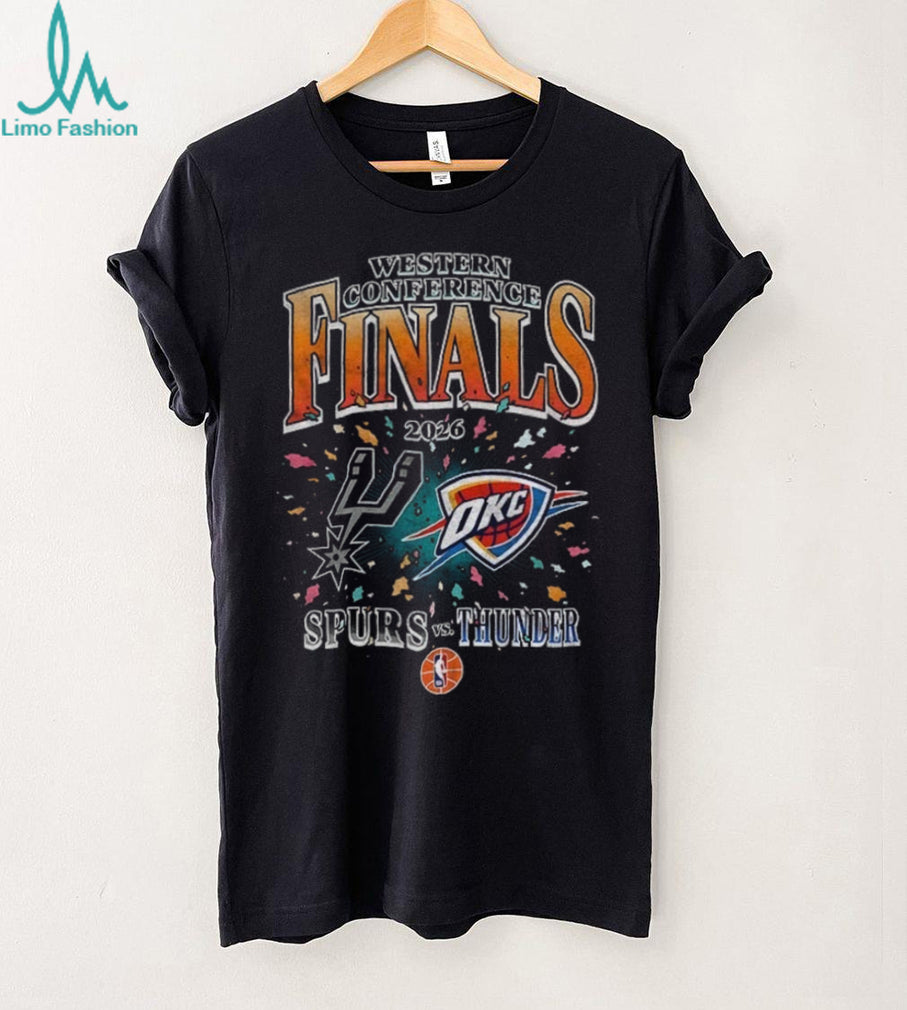 Spurs Vs Thunder 2026 Western Conference Finals T Shirt