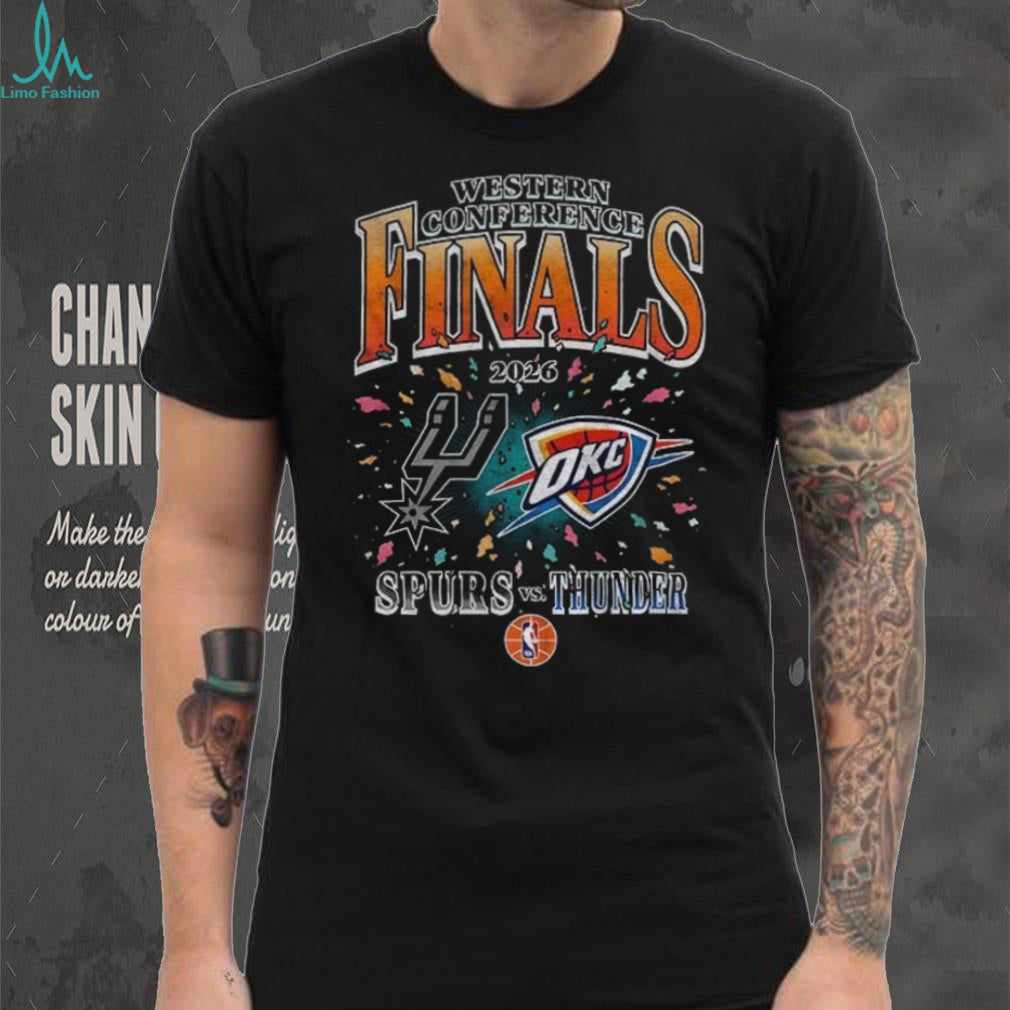Spurs Vs Thunder 2026 Western Conference Finals T Shirt