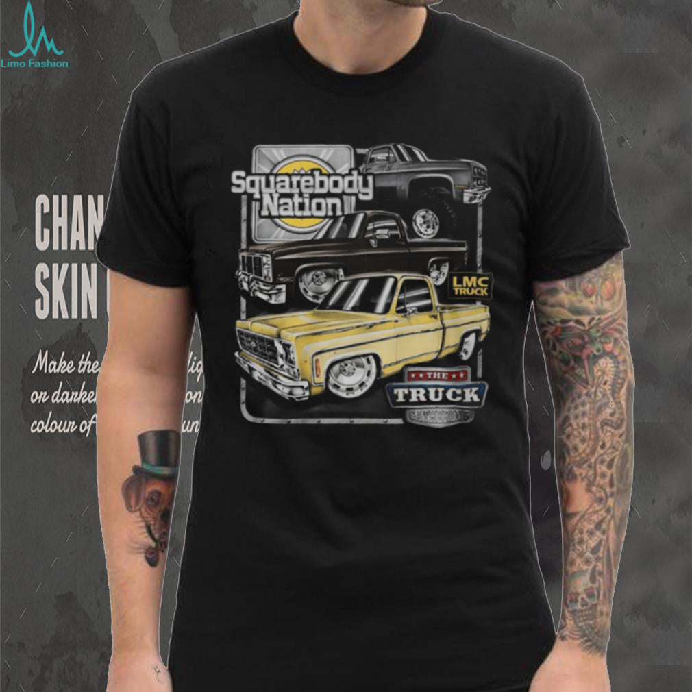 Squarebody Nation The Truck Gathering Classic Pickup Truck Shirt