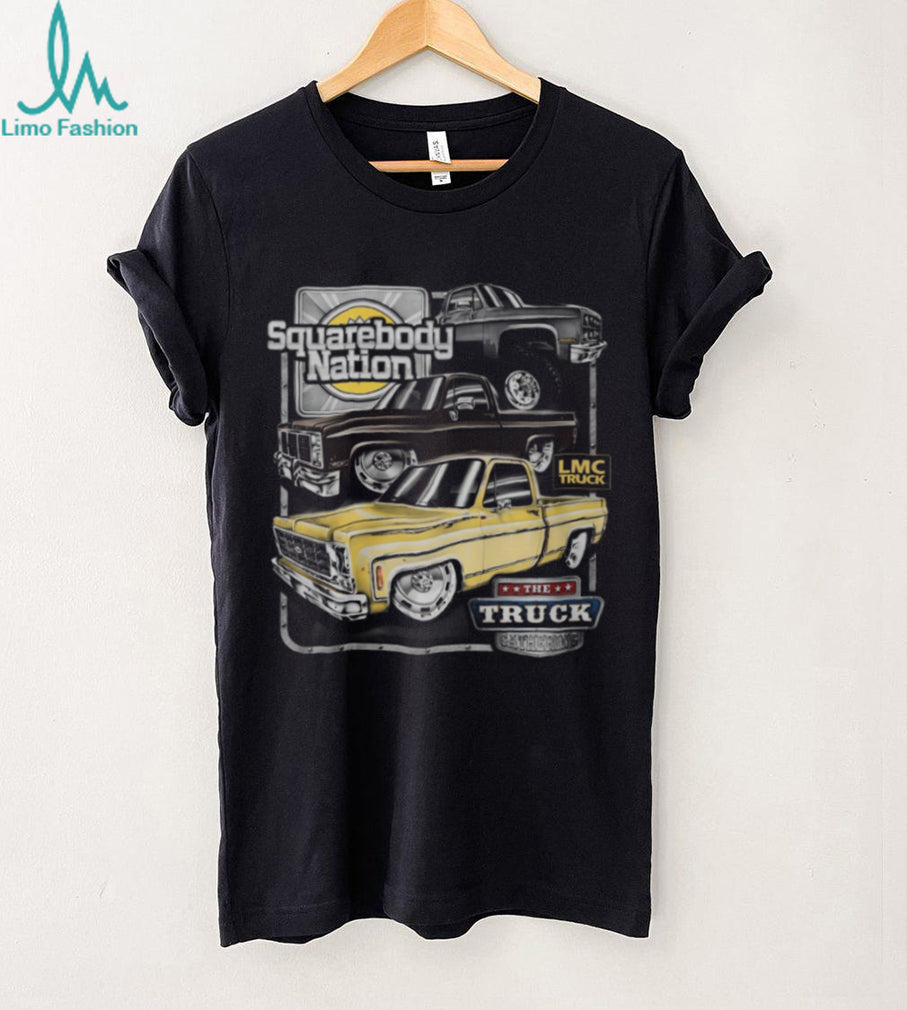 Squarebody Nation The Truck Gathering Classic Pickup Truck Shirt