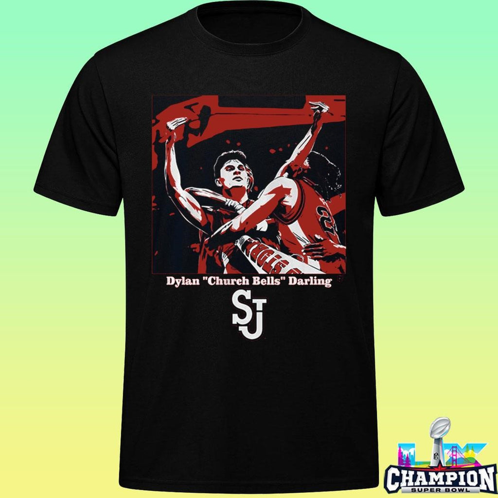 St John’s Basketball Dylan Church Bells Darling Shirt