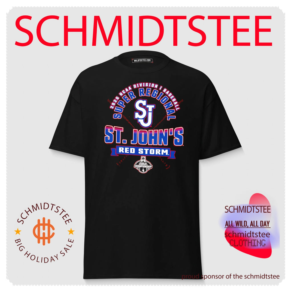St John’s Red Storm 2026 NCAA Division I Baseball Super Regionals shirt