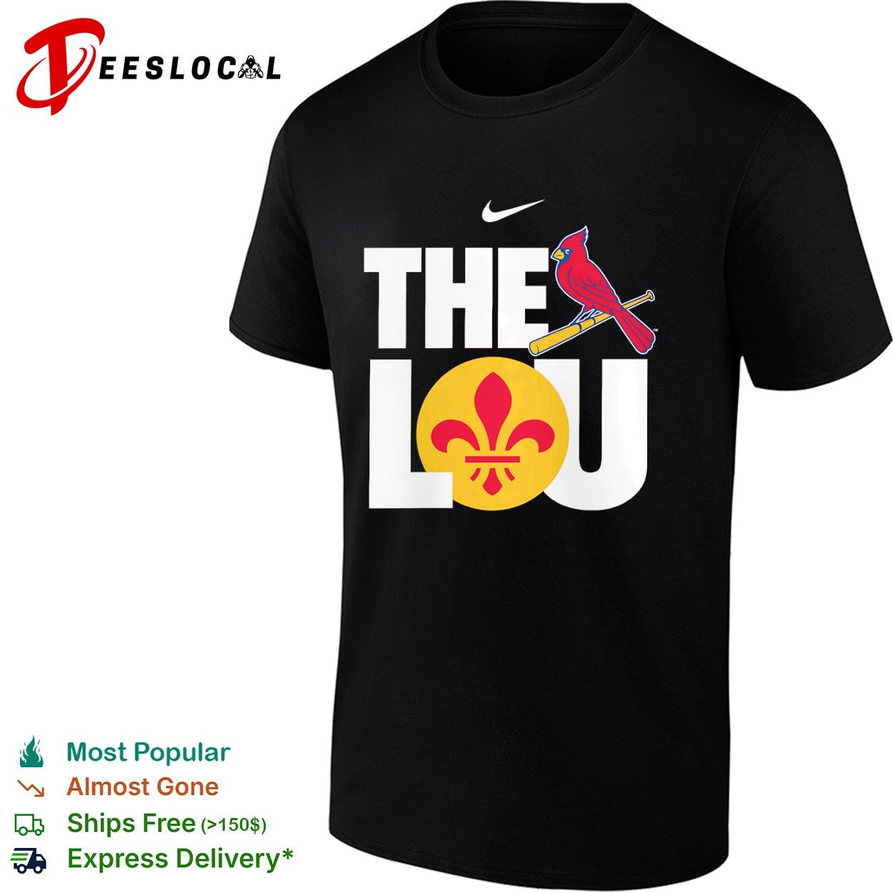 St Louis Cardinals The Lou Fleur De Lis shirt