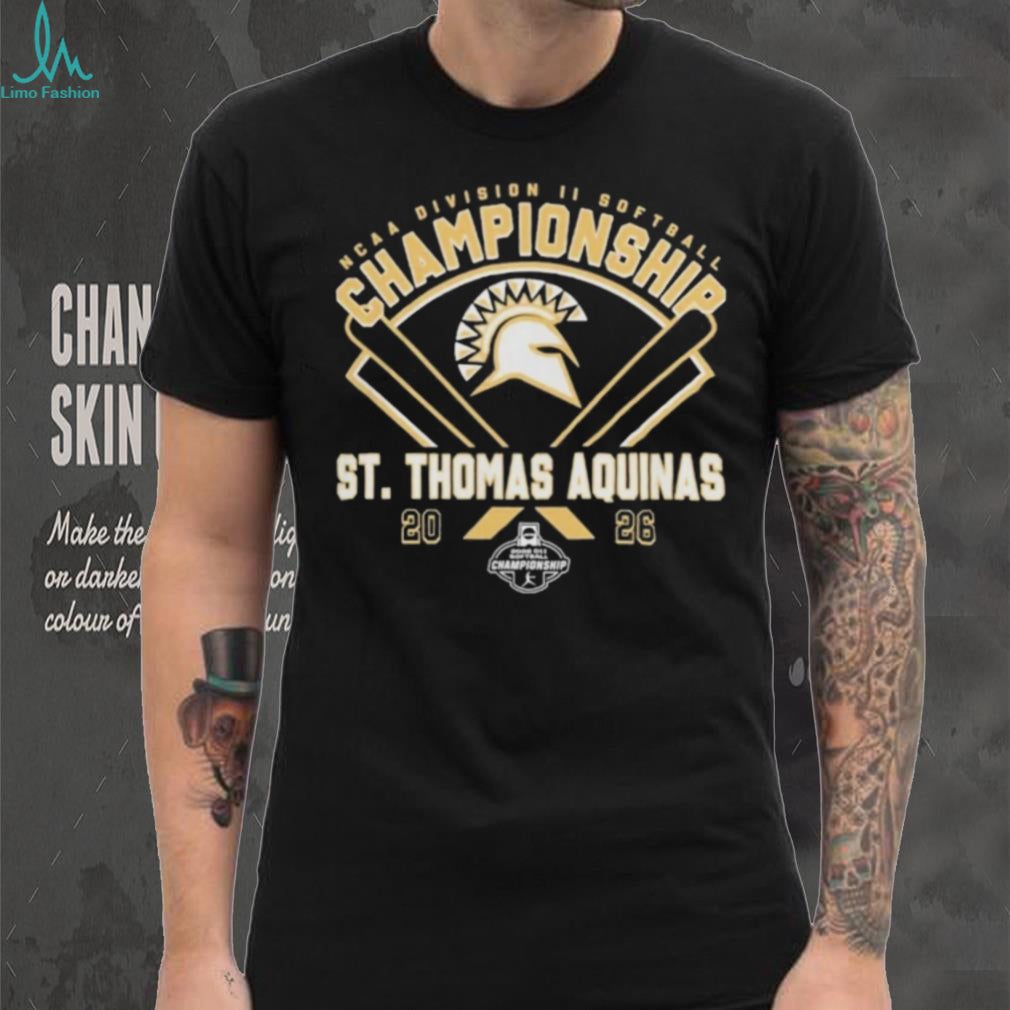 St Thomas Aquinas Spartans 2026 NCAA Division II Softball Championship Shirt