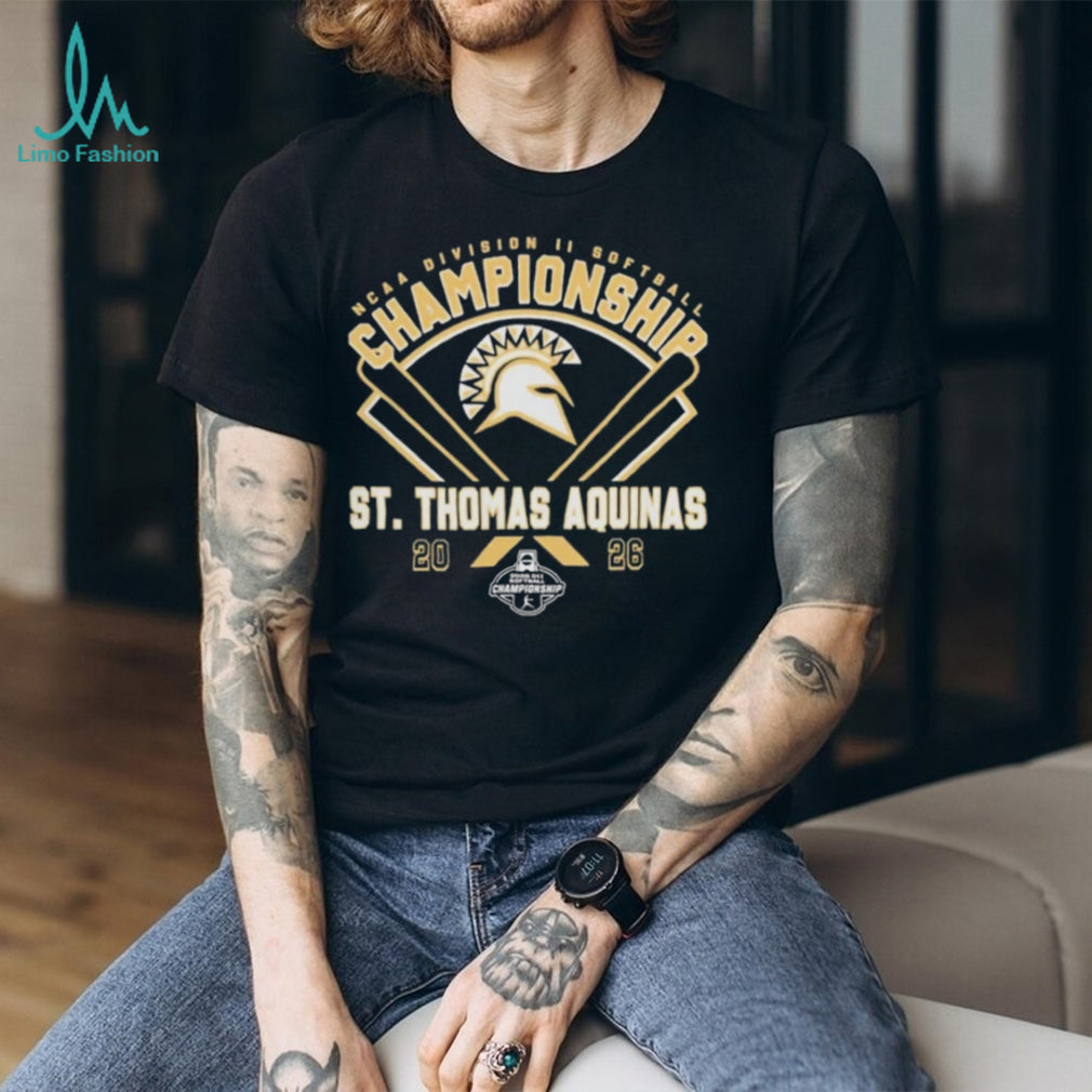 St Thomas Aquinas Spartans 2026 NCAA Division II Softball Championship Shirt