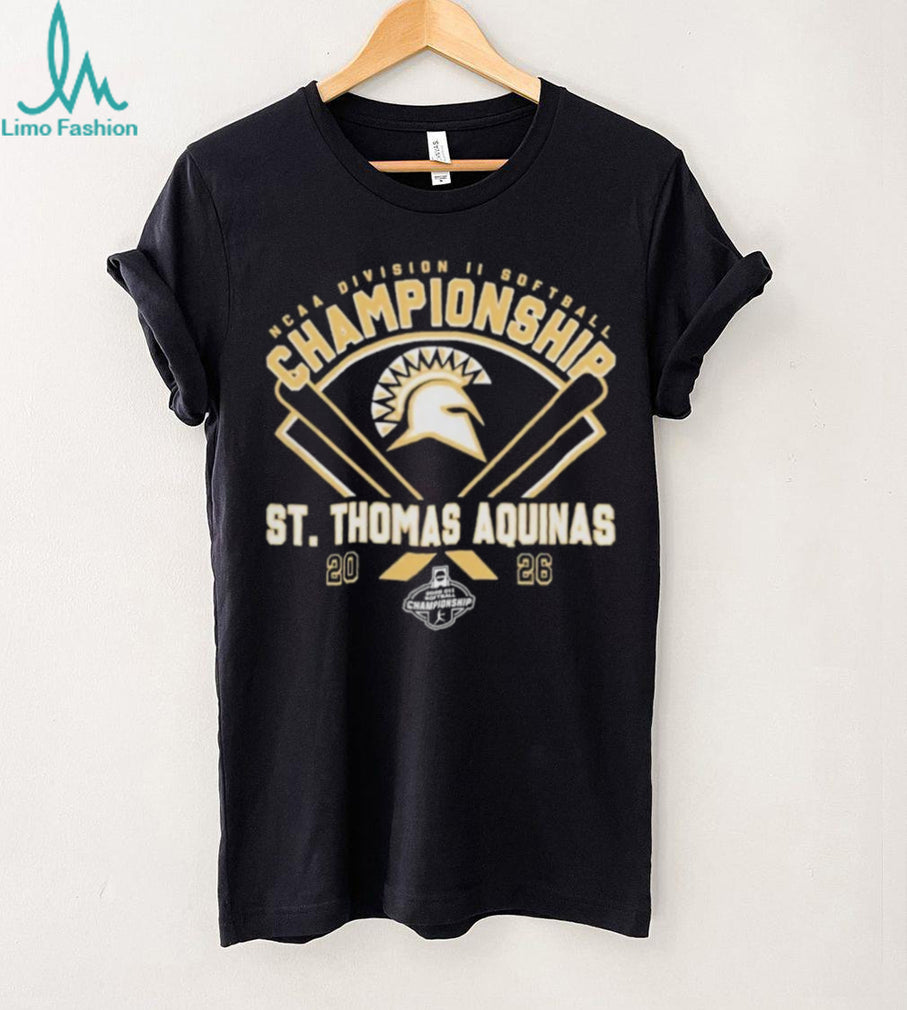 St Thomas Aquinas Spartans 2026 NCAA Division II Softball Championship Shirt