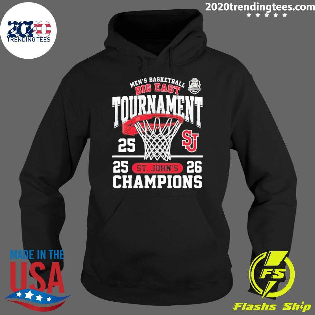 St. John’s Red Storm Men’s Basketball 2026 Big East Tournament Champions Shirt