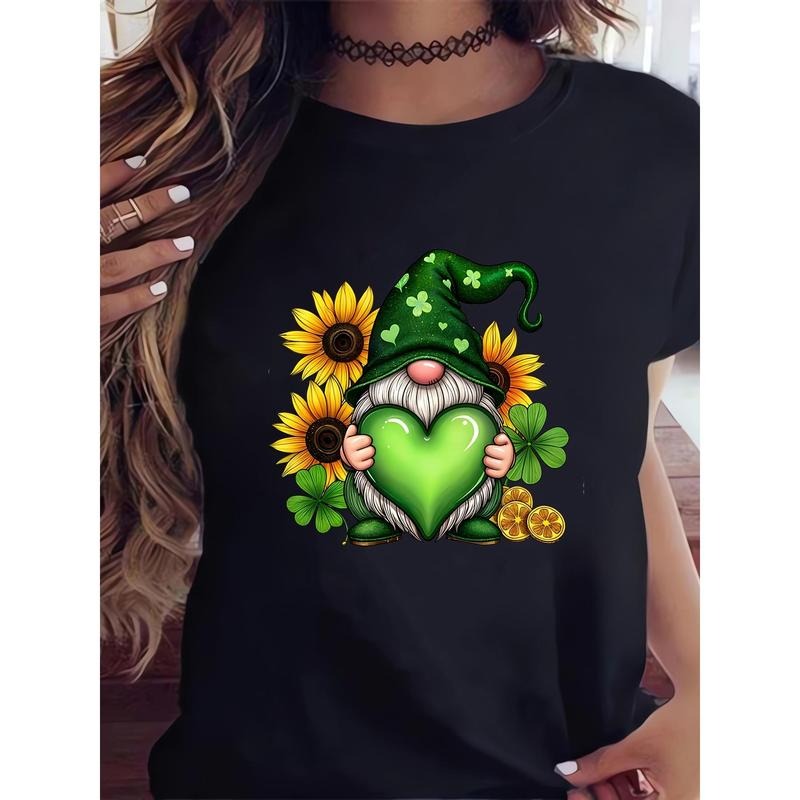St. Paddy's Day Coquette, Bow, Shamrock, Clover, Irish, Lucky, Lucky Charm, St Patrick's Day Sweatshirt, Crew Neck,...