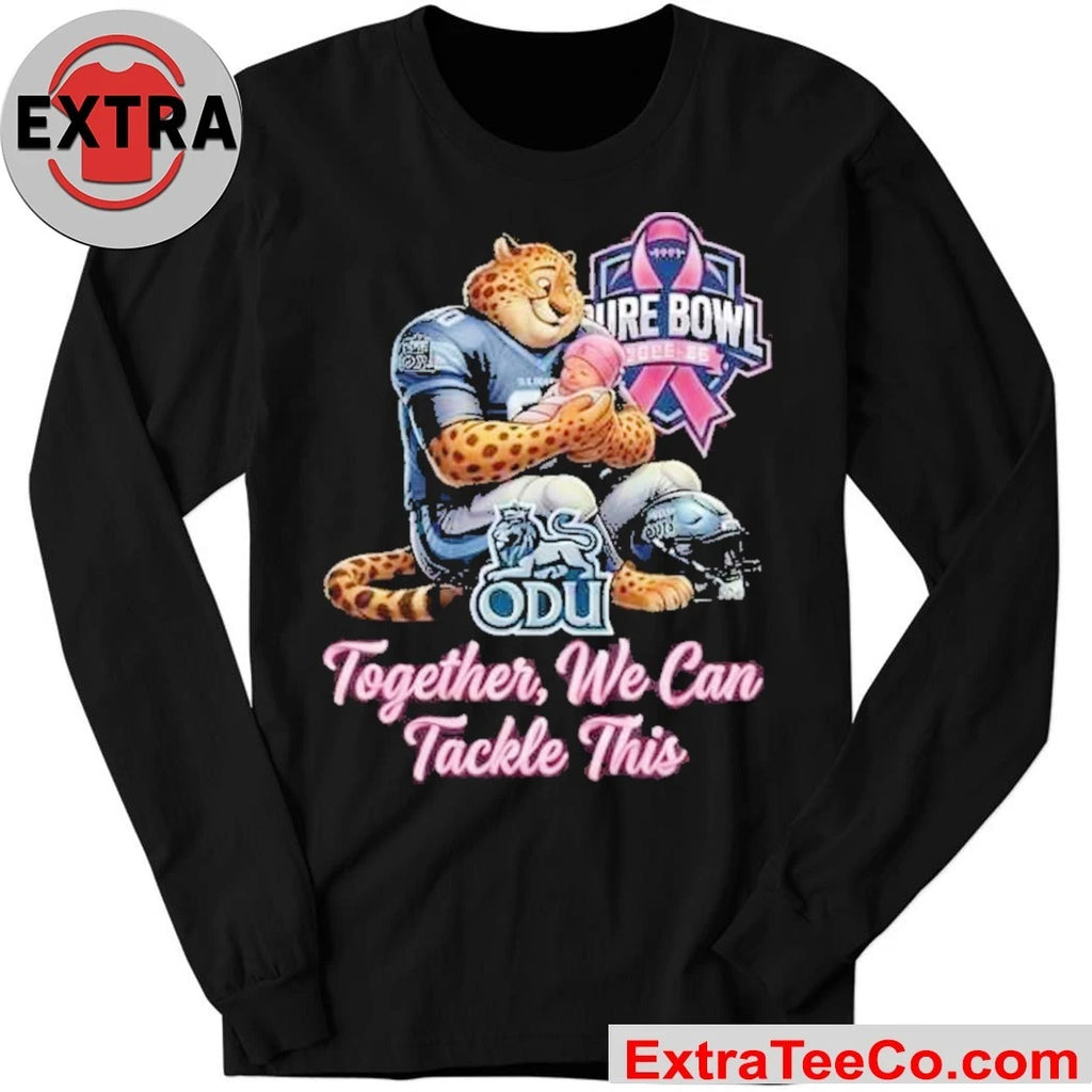 StaffDNA Cure Bowl Old Dominion Monarchs College Football Bowl NCAA Season 2025-26 Together We Can Tackle This Shirt
