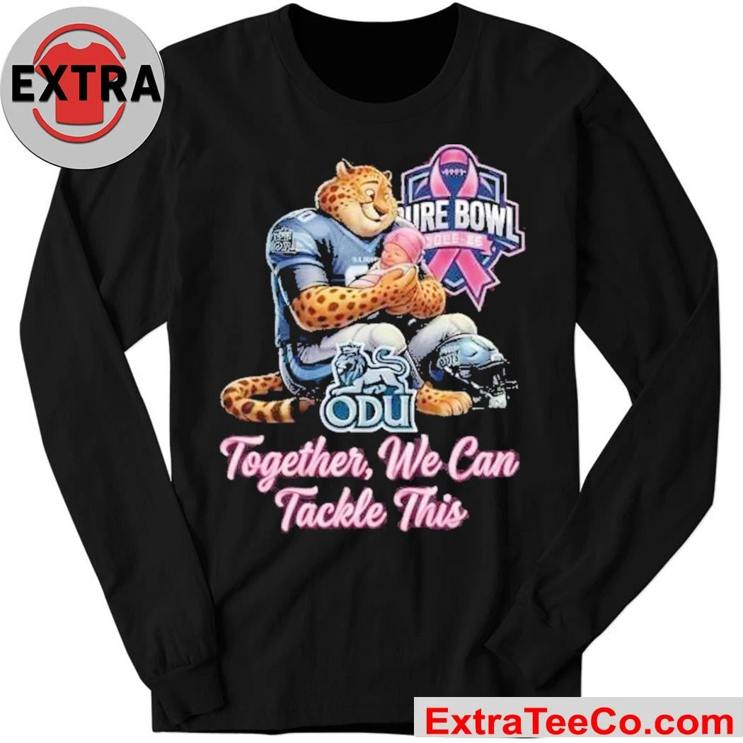 StaffDNA Cure Bowl Old Dominion Monarchs College Football Bowl NCAA Season 2025-26 Together We Can Tackle This Shirt