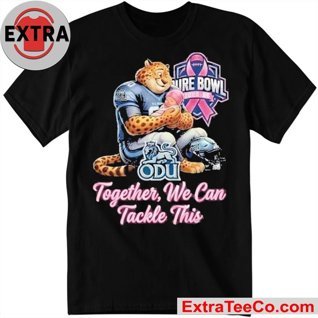 StaffDNA Cure Bowl Old Dominion Monarchs College Football Bowl NCAA Season 2025-26 Together We Can Tackle This Shirt