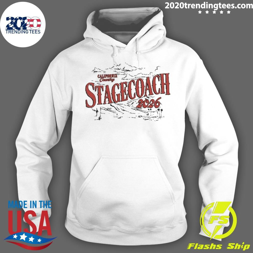Stagecoach California Country 2026 Lineup Tee Shirt