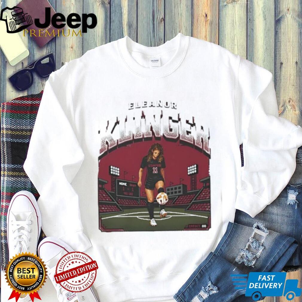 Stanford Cardinal women’s soccer team Eleanor Klinger portrait vintage shirt