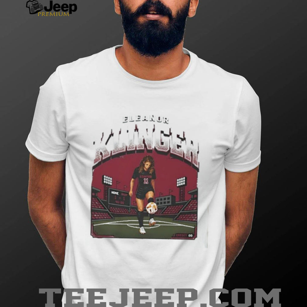 Stanford Cardinal women’s soccer team Eleanor Klinger portrait vintage shirt