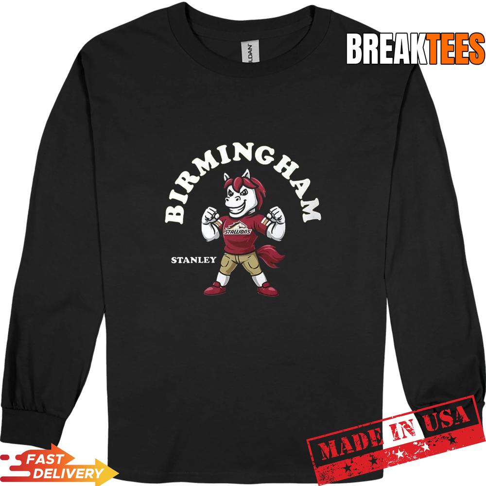 Stanley Birmingham Stallions Football 2026 Mascot T-Shirt