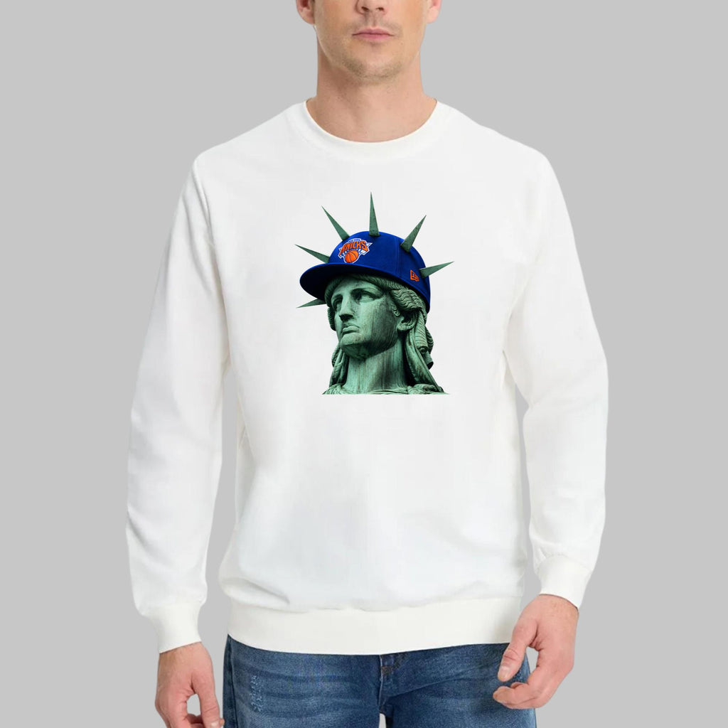 Statue Of Liberty Knicks Hat Shirt