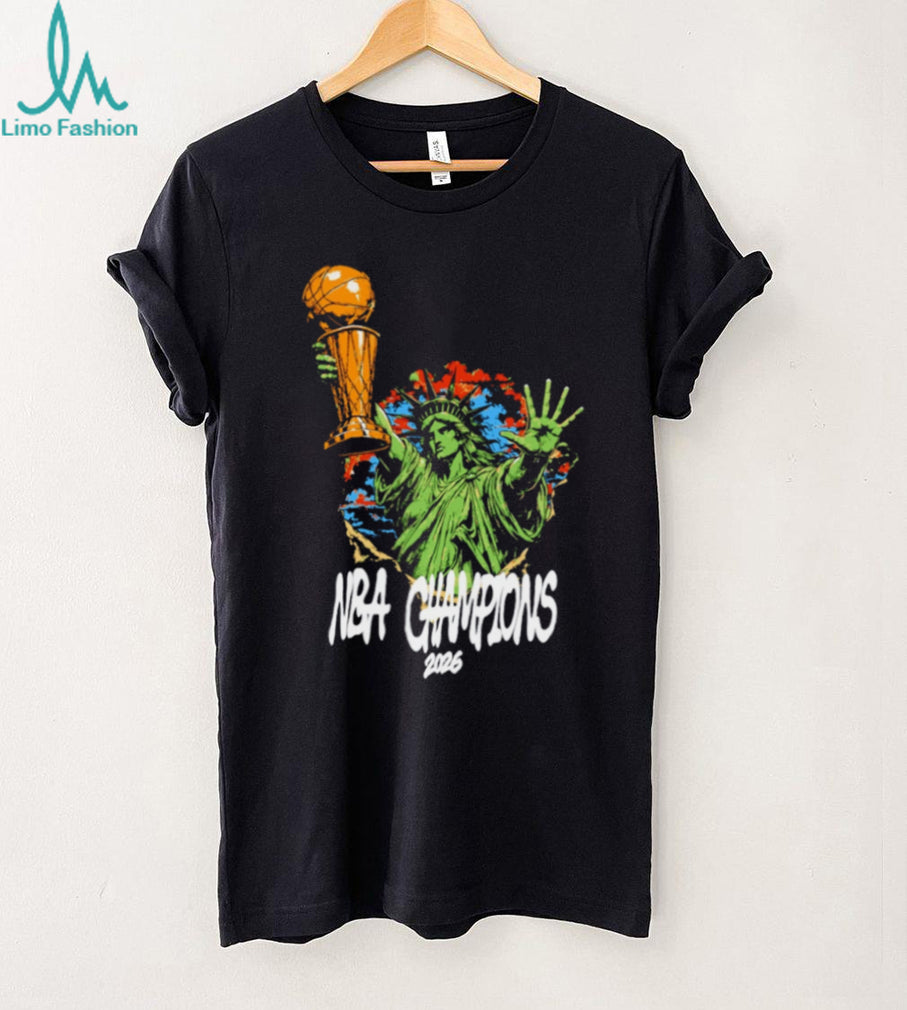 Statue of Liberty Ny Knicks Nba Champions 2026 shirt