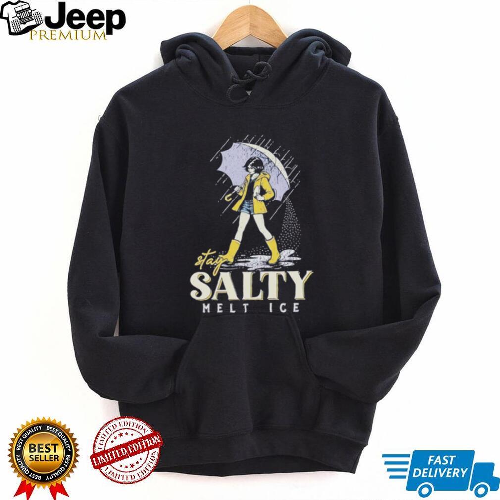 Stay salty melt ice illustration shirt