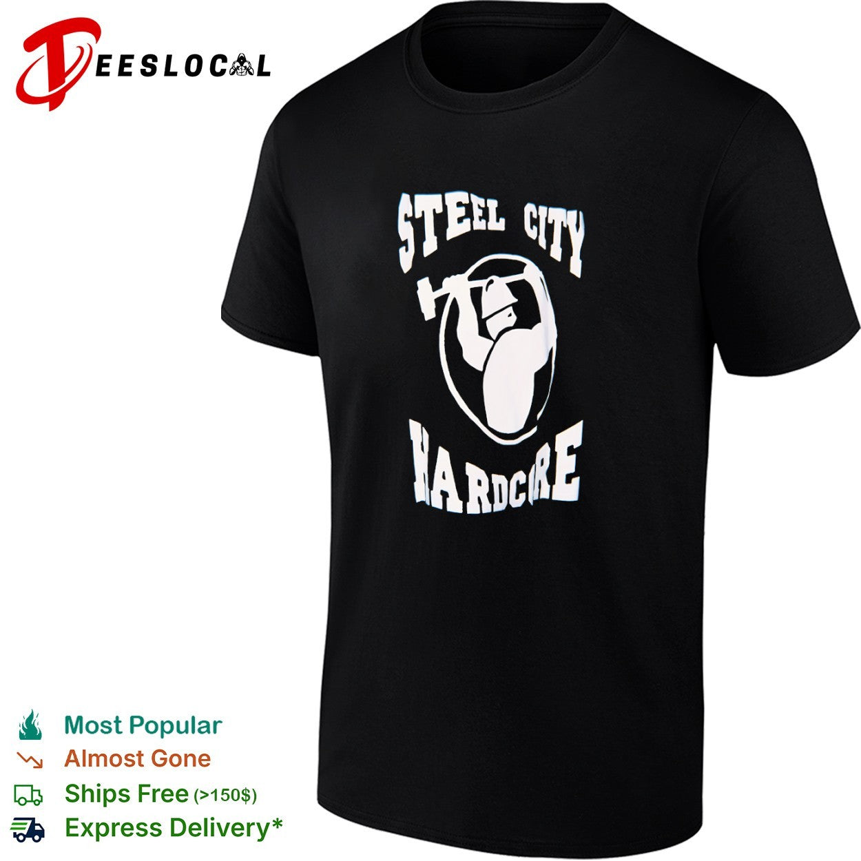 Steel City Hardcore Pittsburgh shirt