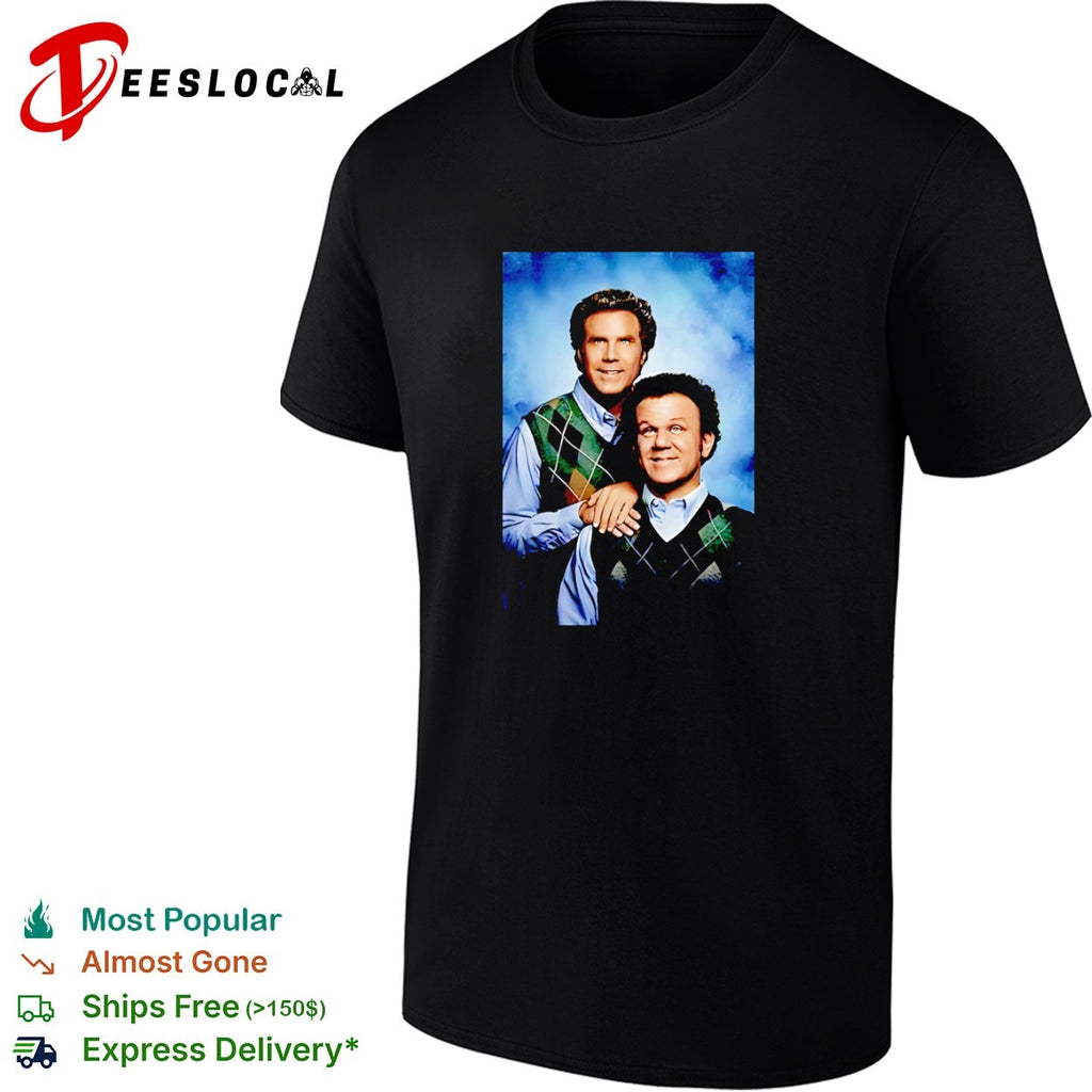 Step Brothers Will Ferrell and John C Reilly Portrait Shirt