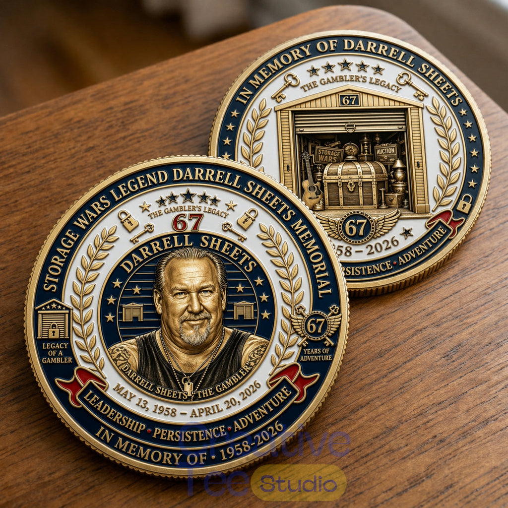 Storage Wars Legend Darrell Sheets Memorial Coin