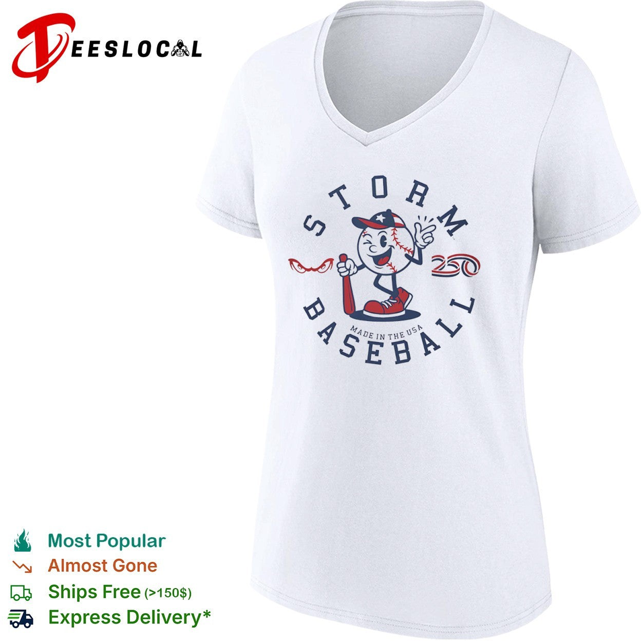 Storm Baseball 25th Anniversary Lake Elsinore Storm Minor League Baseball shirt