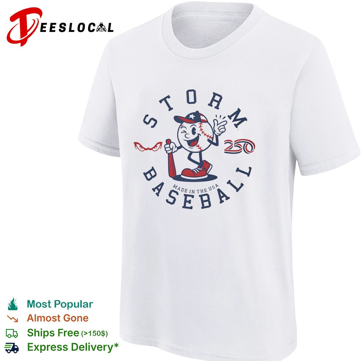 Storm Baseball 25th Anniversary Lake Elsinore Storm Minor League Baseball shirt