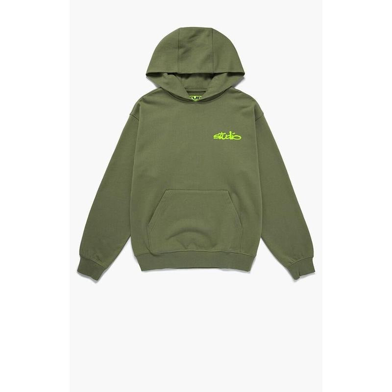 Studio by Supervsn Men's Script Hoodie T-Shirts, Sweatshirt | PodTeesHub.com