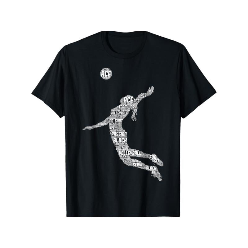 Stylish Volleyball Player T-Shirt For Women And Teens Soft Cotton Comfortable Fit Trendy Graphic Design Sporty Casual...