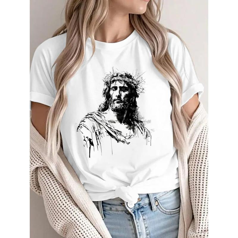Stylish Women's White T