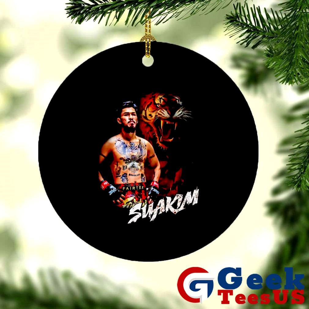 Suakim Sor.Jor.Tongprajin tiger graphic shirt