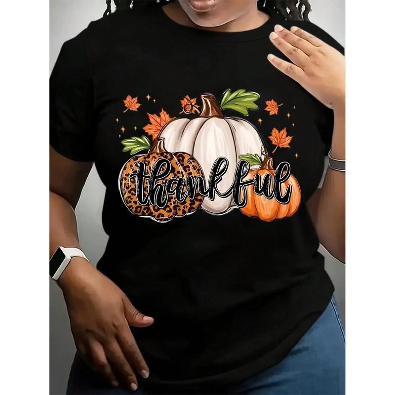 Women's Thanksgiving Graphic T-Shirt
