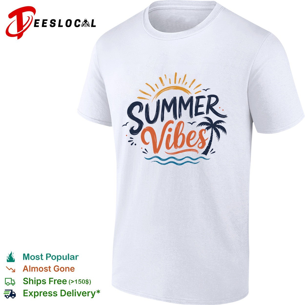 Summer Vibes Beach Lovers And Sun Seekers shirt