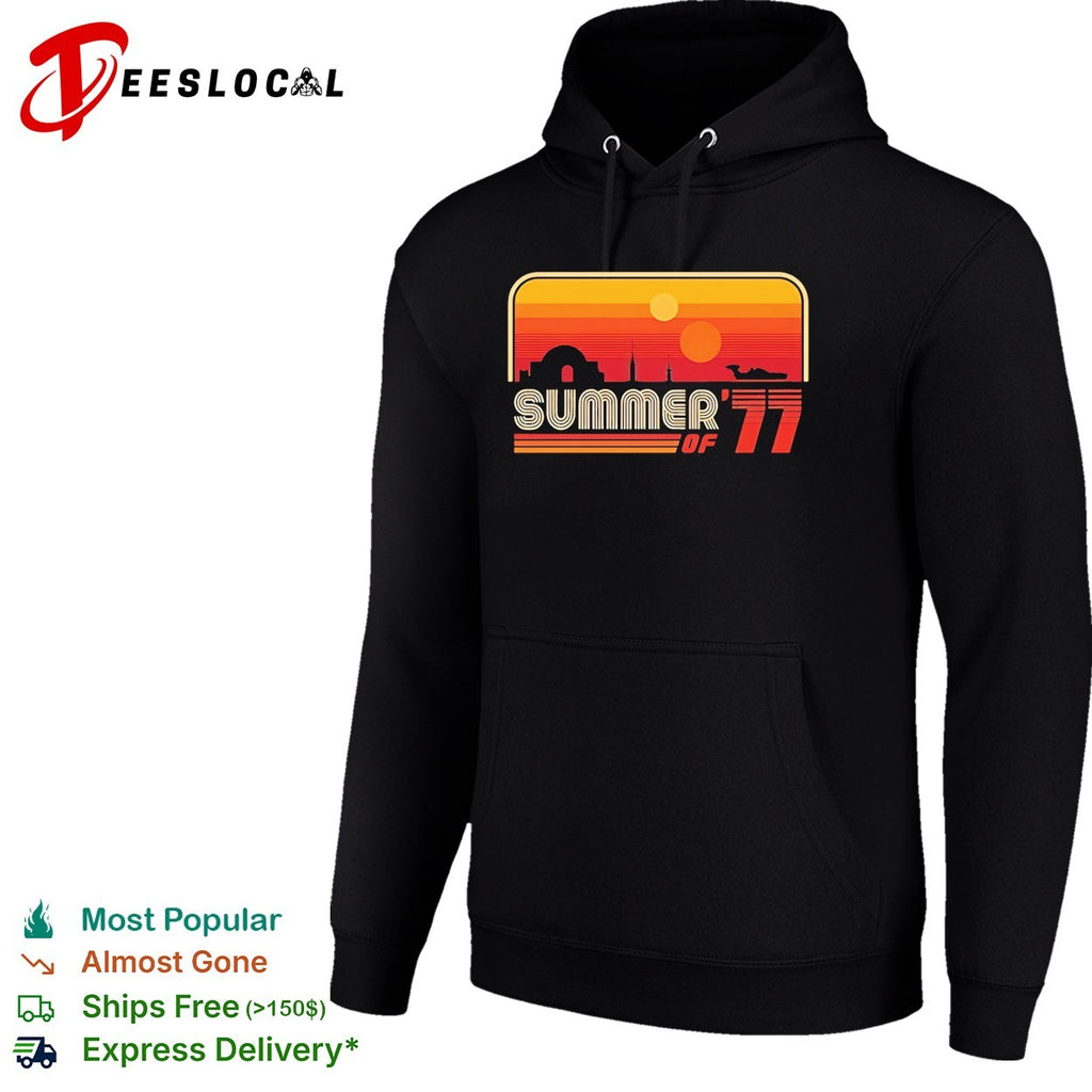 Summer of ’77 retro sunset vintage shirt