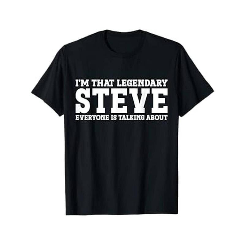 Summer t Shirts Steve Graphic  T-Shirt