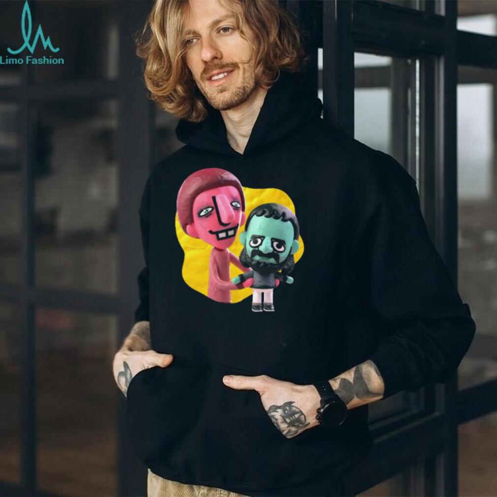 SuperMega Funny Cartoon Characters Graphic Unisex T Shirt