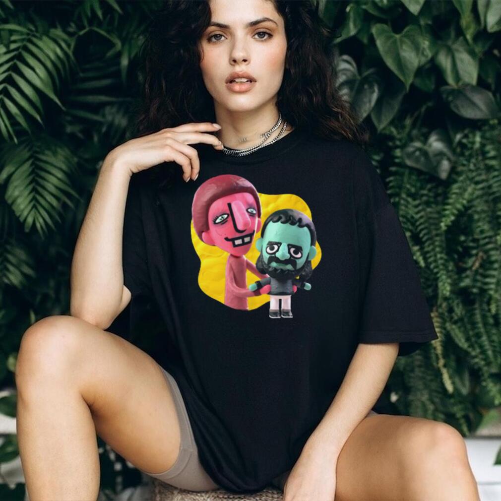 SuperMega Funny Cartoon Characters Graphic Unisex T Shirt