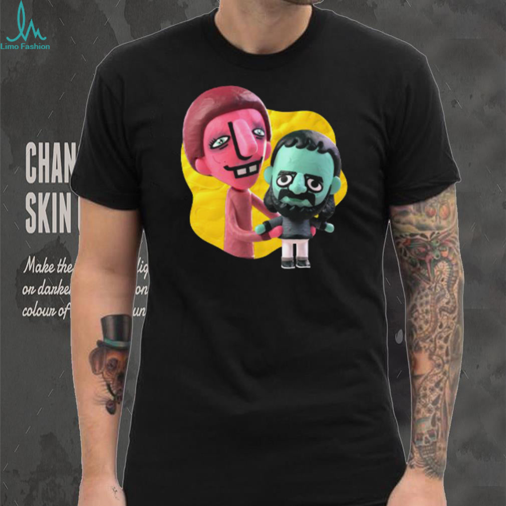 SuperMega Funny Cartoon Characters Graphic Unisex T Shirt