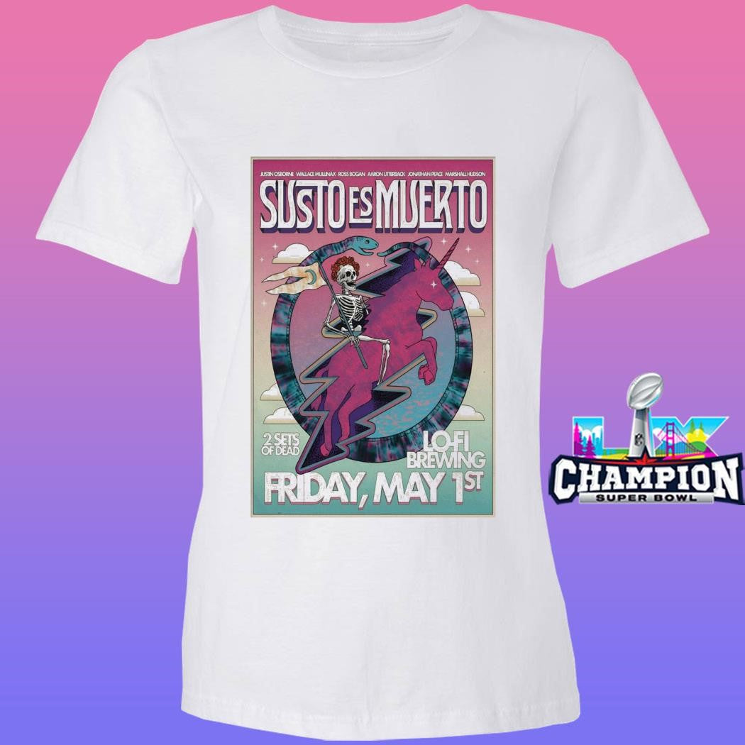 Susto Es Muerto Charleston Sc 5 1 2026 Shirt