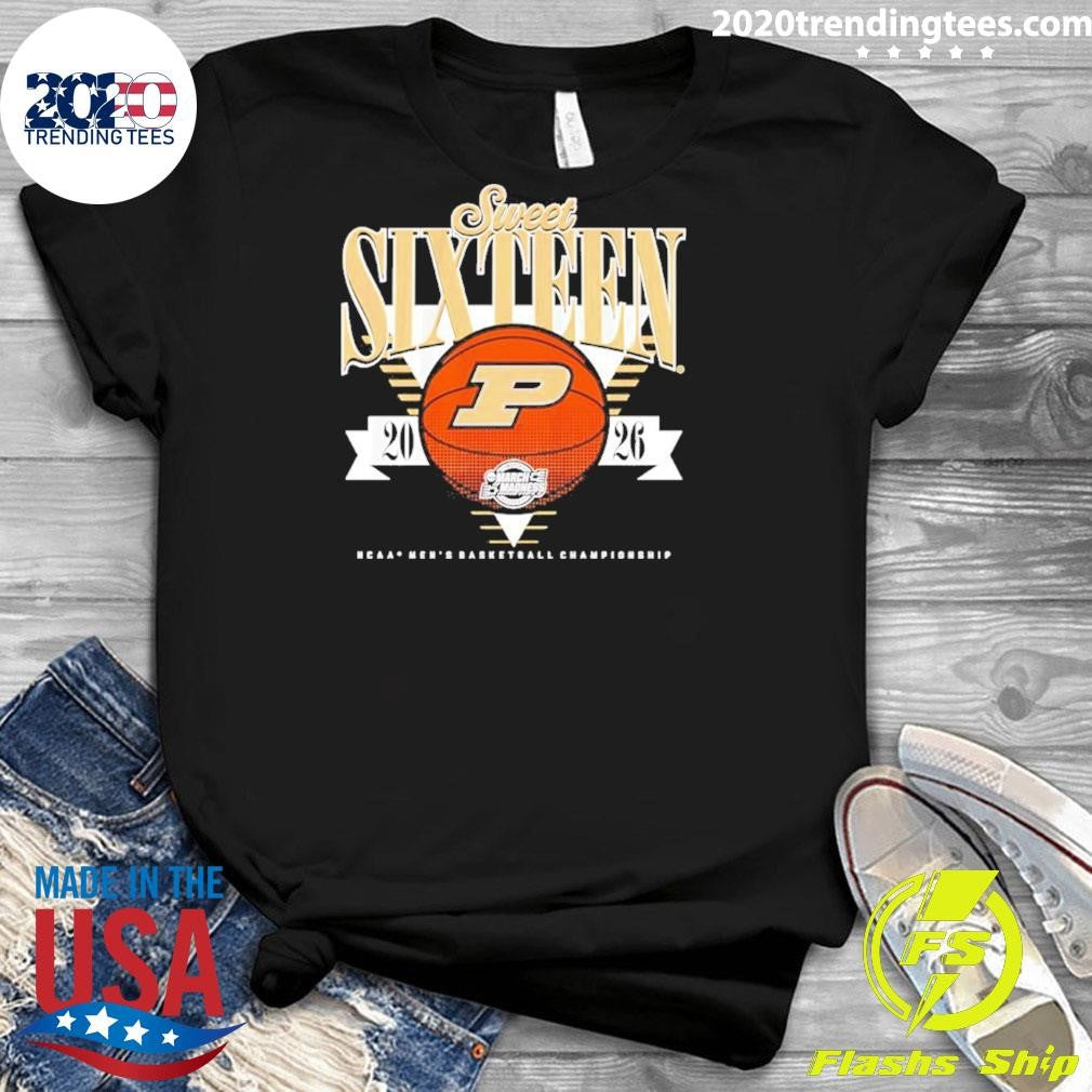 Sweet Sixteen Purdue Boilermakers 2026 NCAA Men’s Basketball Tournament March Madness Shirt