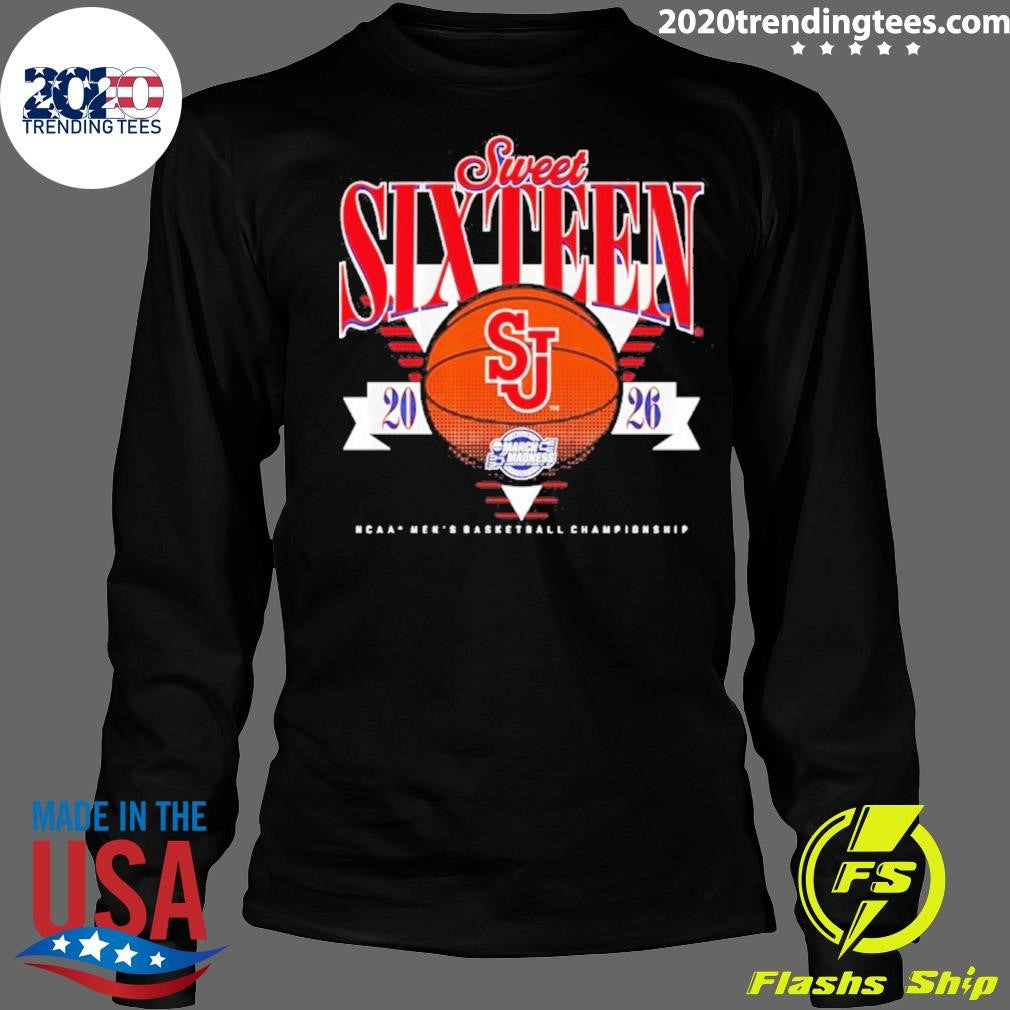 Sweet Sixteen St. John’s Red Storm 2026 NCAA Men’s Basketball Tournament March Madness Shirt